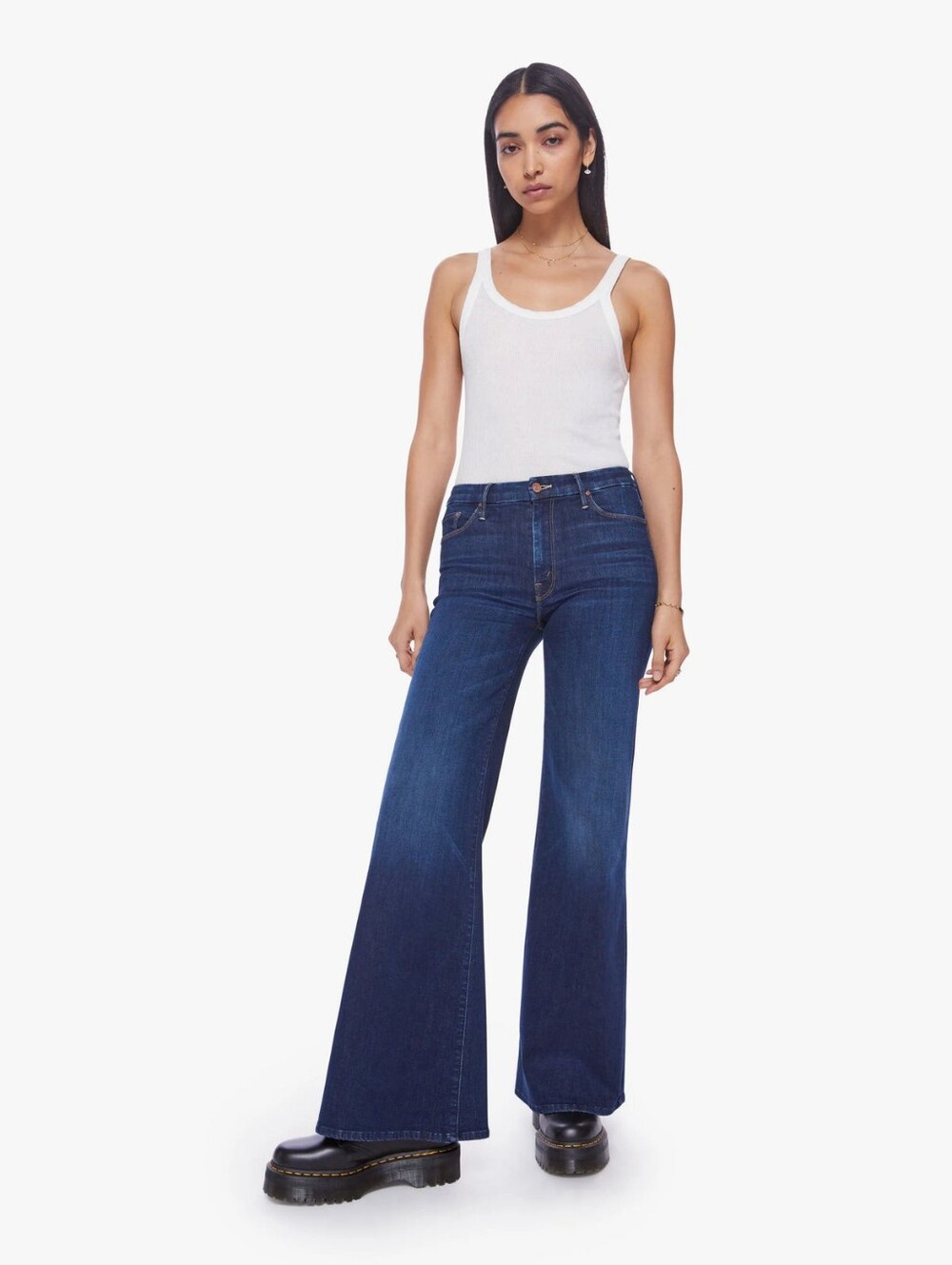 MOTHER The Hustler Roller Sneak Off Limits Jeans